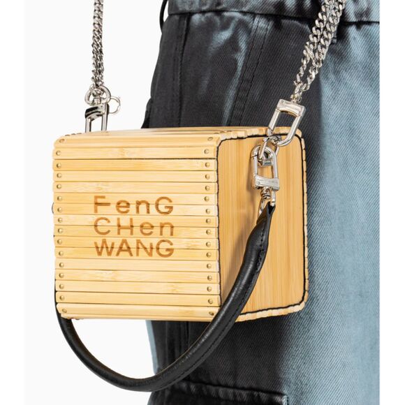 Feng Chen Wang SQUARE SMALL BAMBOO BAG - Picture 4 of 7